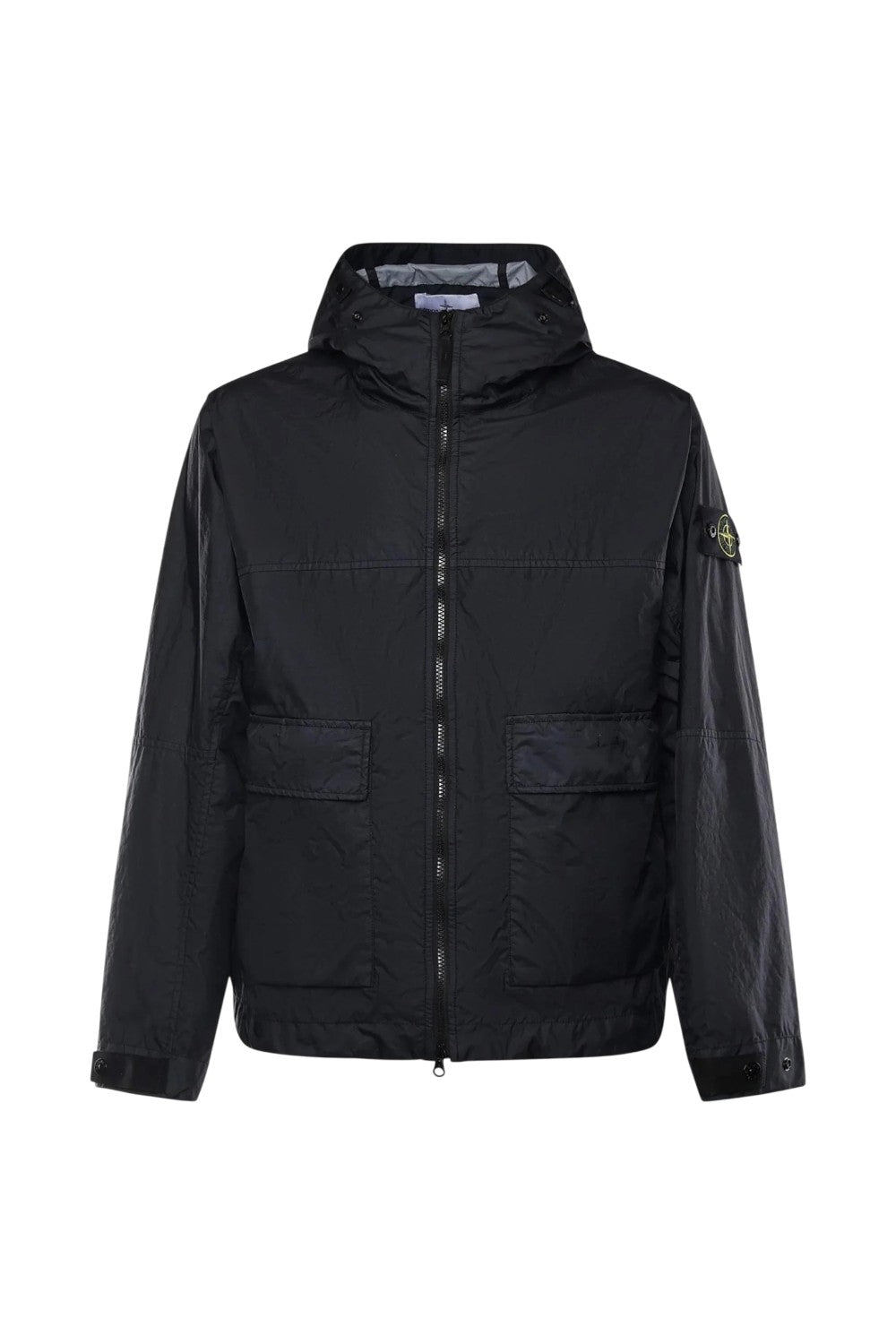 Stone Island giubbino con cappuccio in nylon tecnico 