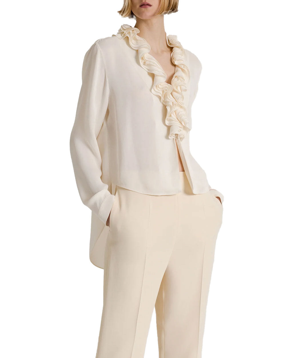 Blusa Alberta Ferretti donna A0202 6617 avorio 