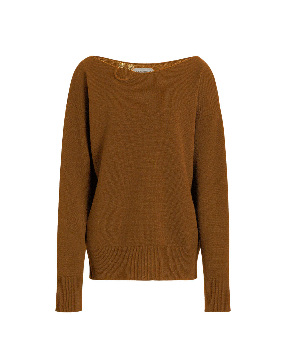 Maglione Alberta Ferretti donna A09056603 marrone 