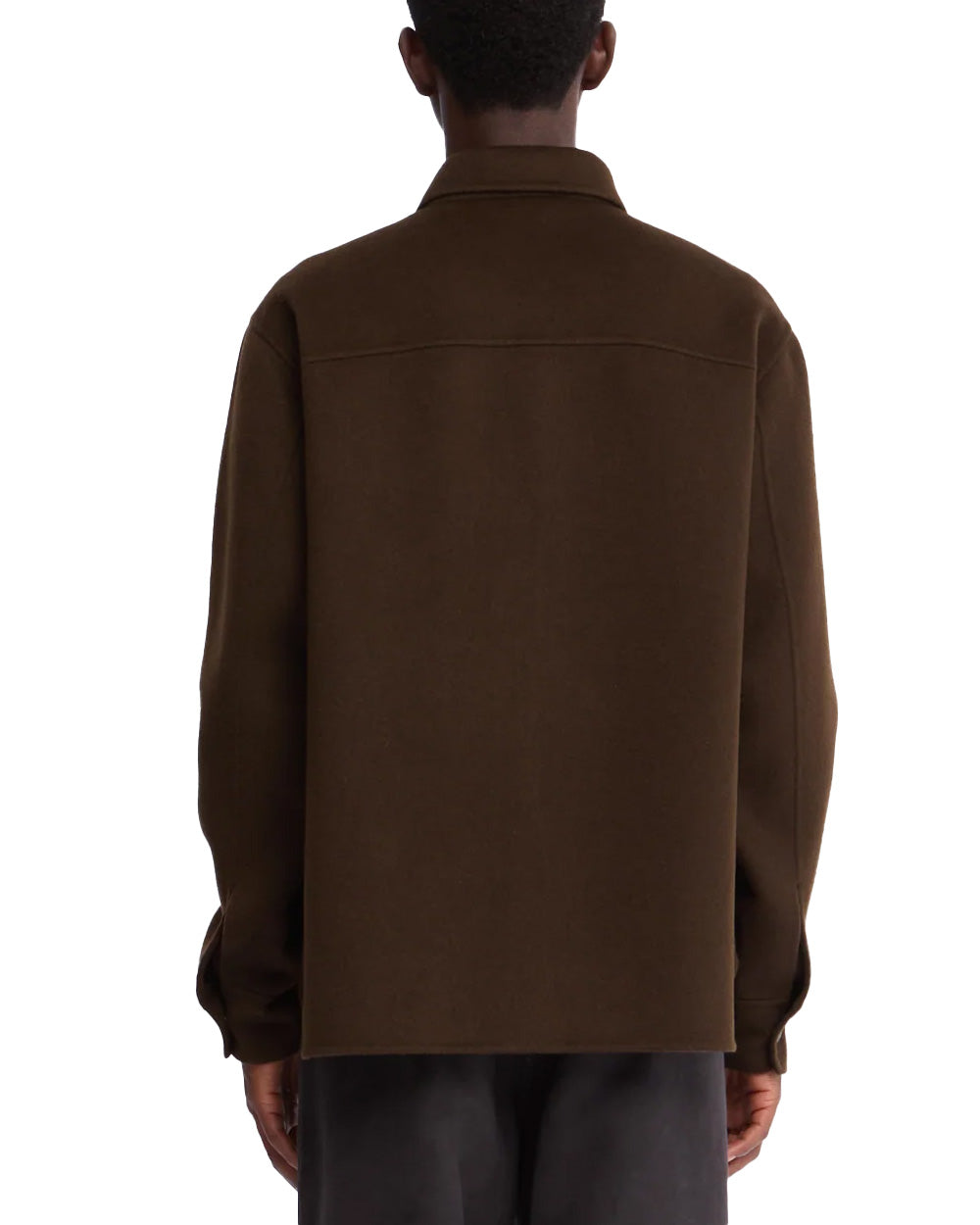 Overshirt ASPESI uomo CE11P517 Marrone 