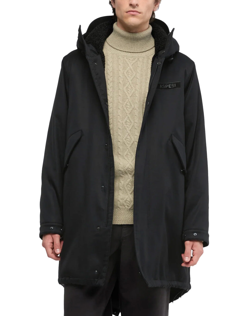 Giubbino ASPESI uomo CI53E660 Blu black 