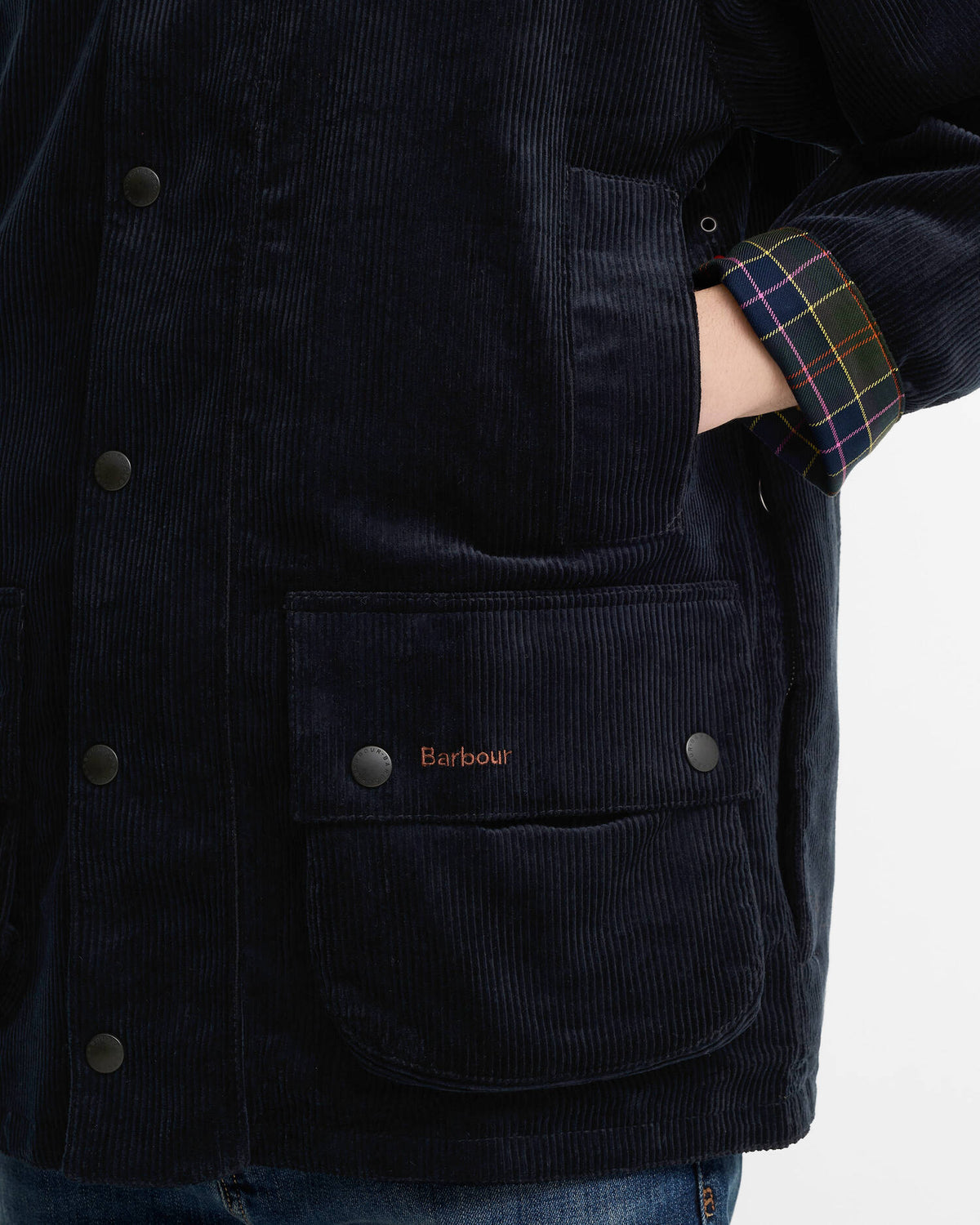 Giubbino Barbour uomo MCA1160NY91XL Beaufort blu 