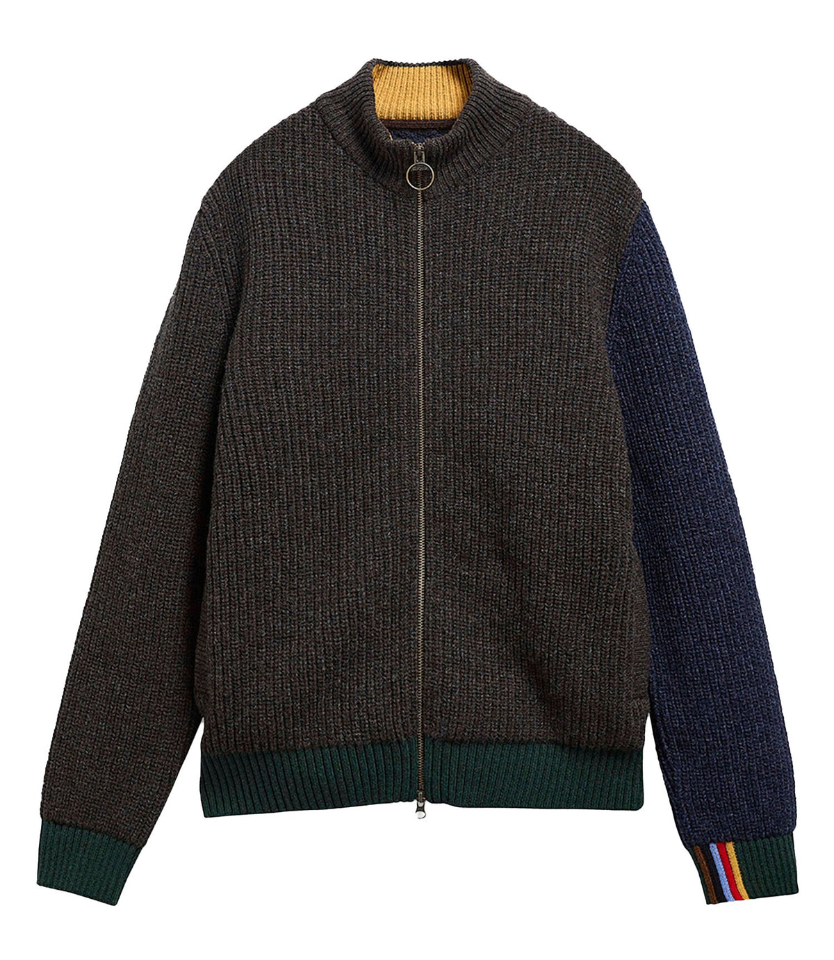 Cardigan Barbour uomo MKN1796BR37L multicolor blocchi 