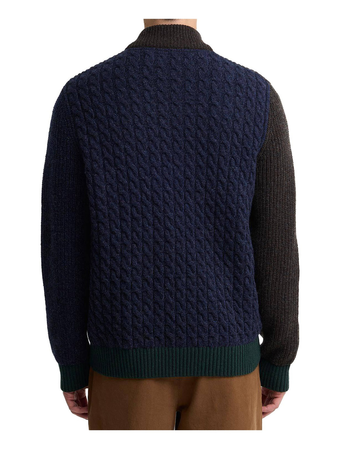 Cardigan Barbour uomo MKN1796BR37L multicolor blocchi 