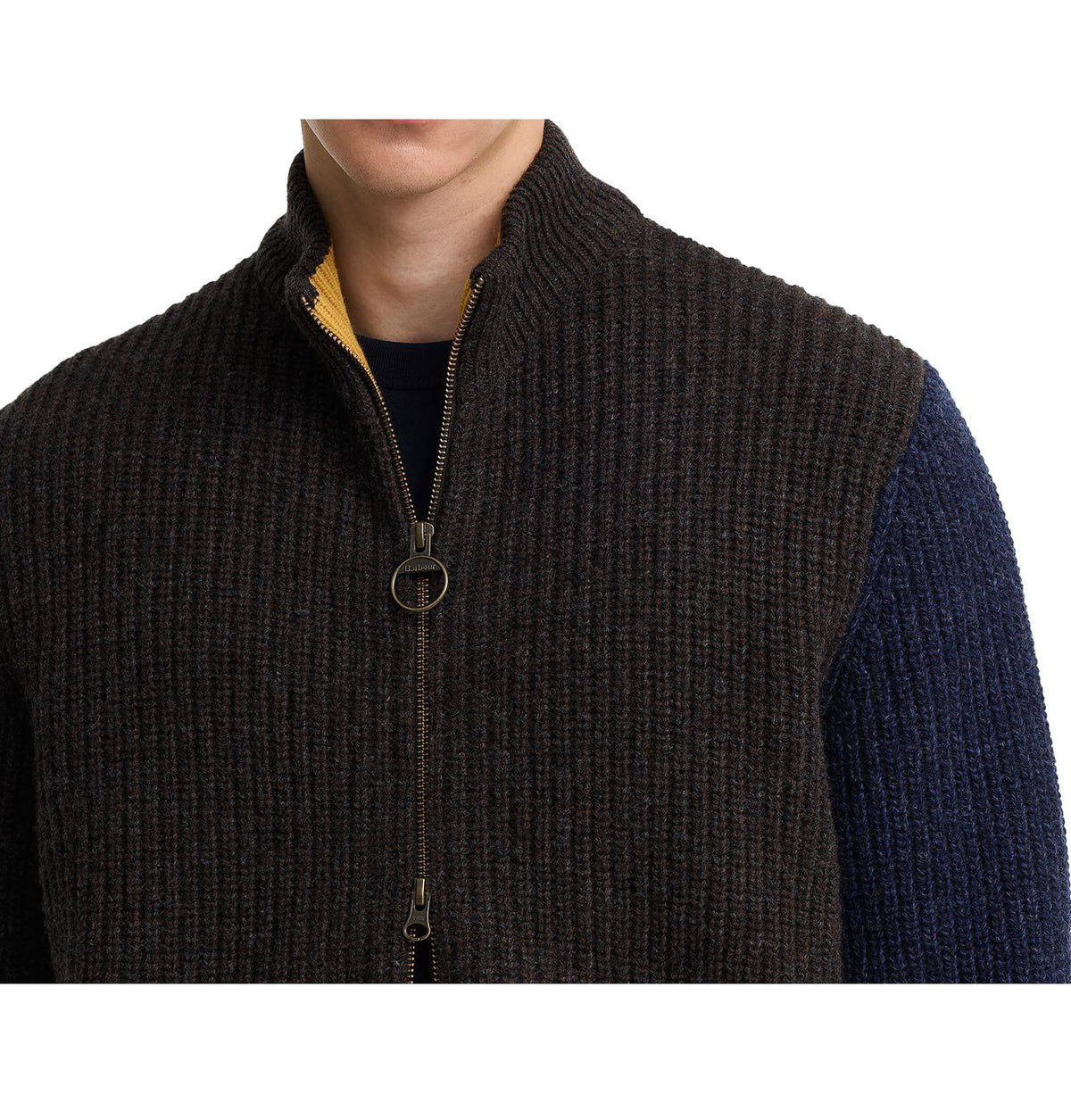 Cardigan Barbour uomo MKN1796BR37L multicolor blocchi 