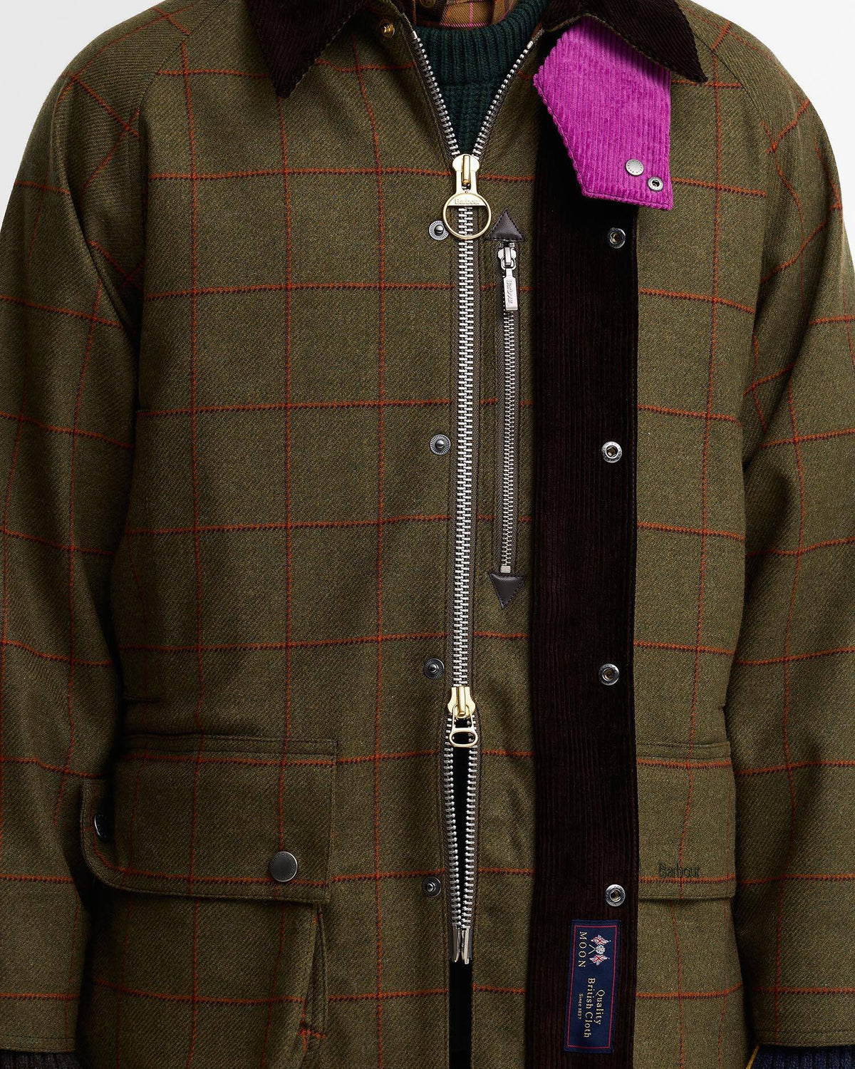 Giubbino Barbour uomo MWO0319OL72XL verde oliva 