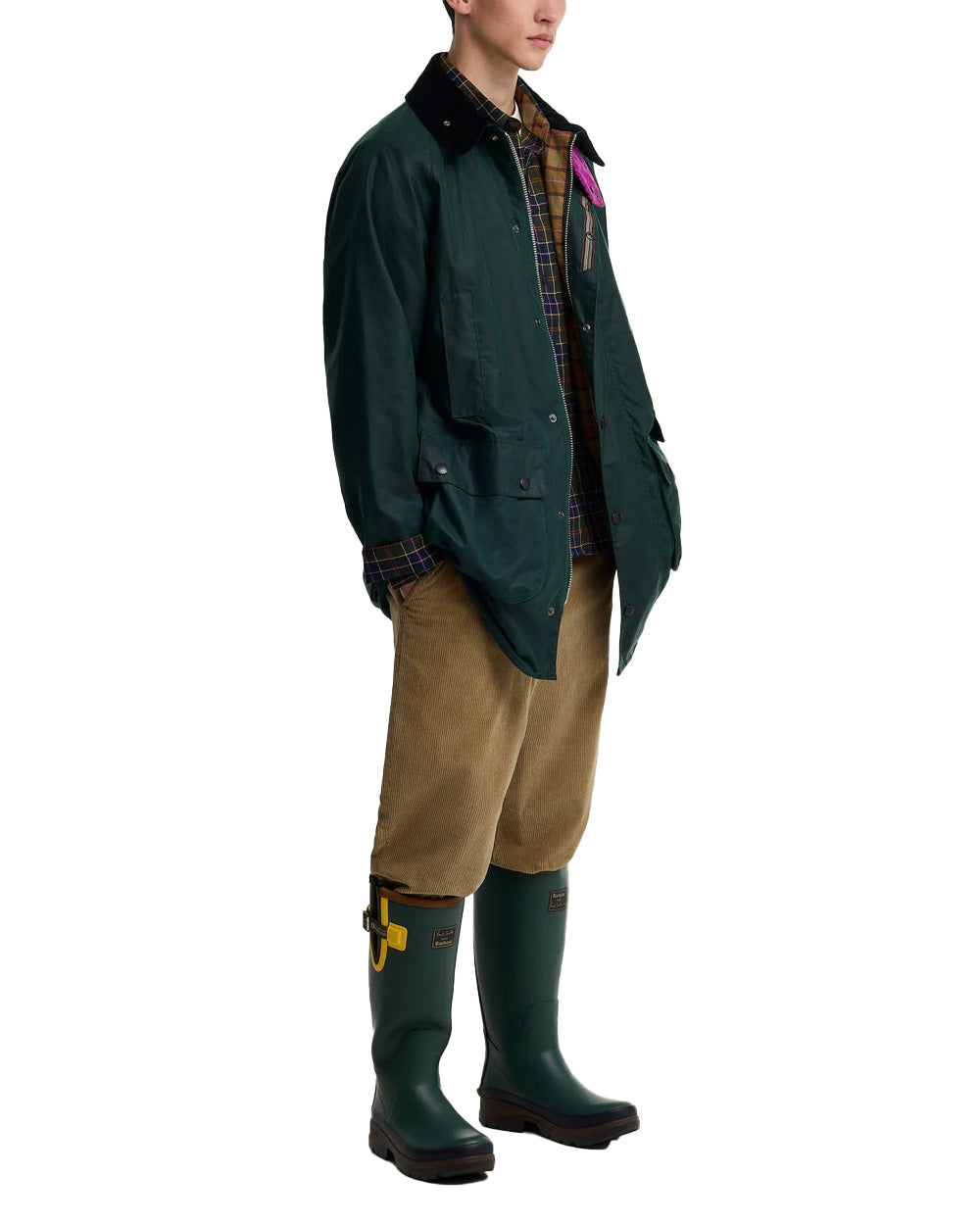 Giaccone BARBOUR uomo MWX2612MVX Bottle Green 