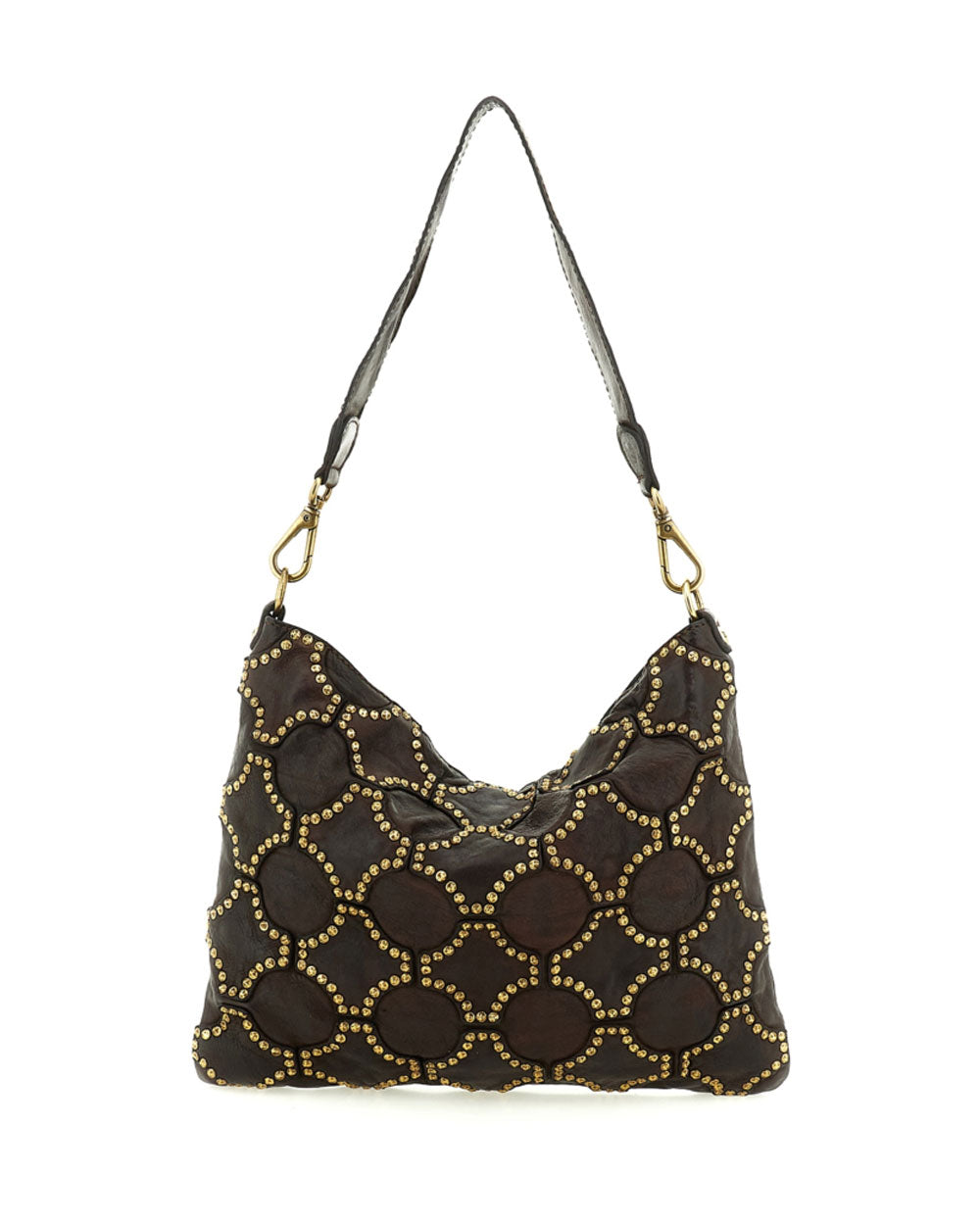 Borsa Campomaggi donna C045790ND X3112 Margot Camiore moro<BR/><BR/> 