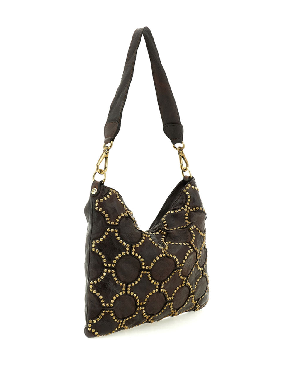 Borsa Campomaggi donna C045790ND X3112 Margot Camiore moro<BR/><BR/> 