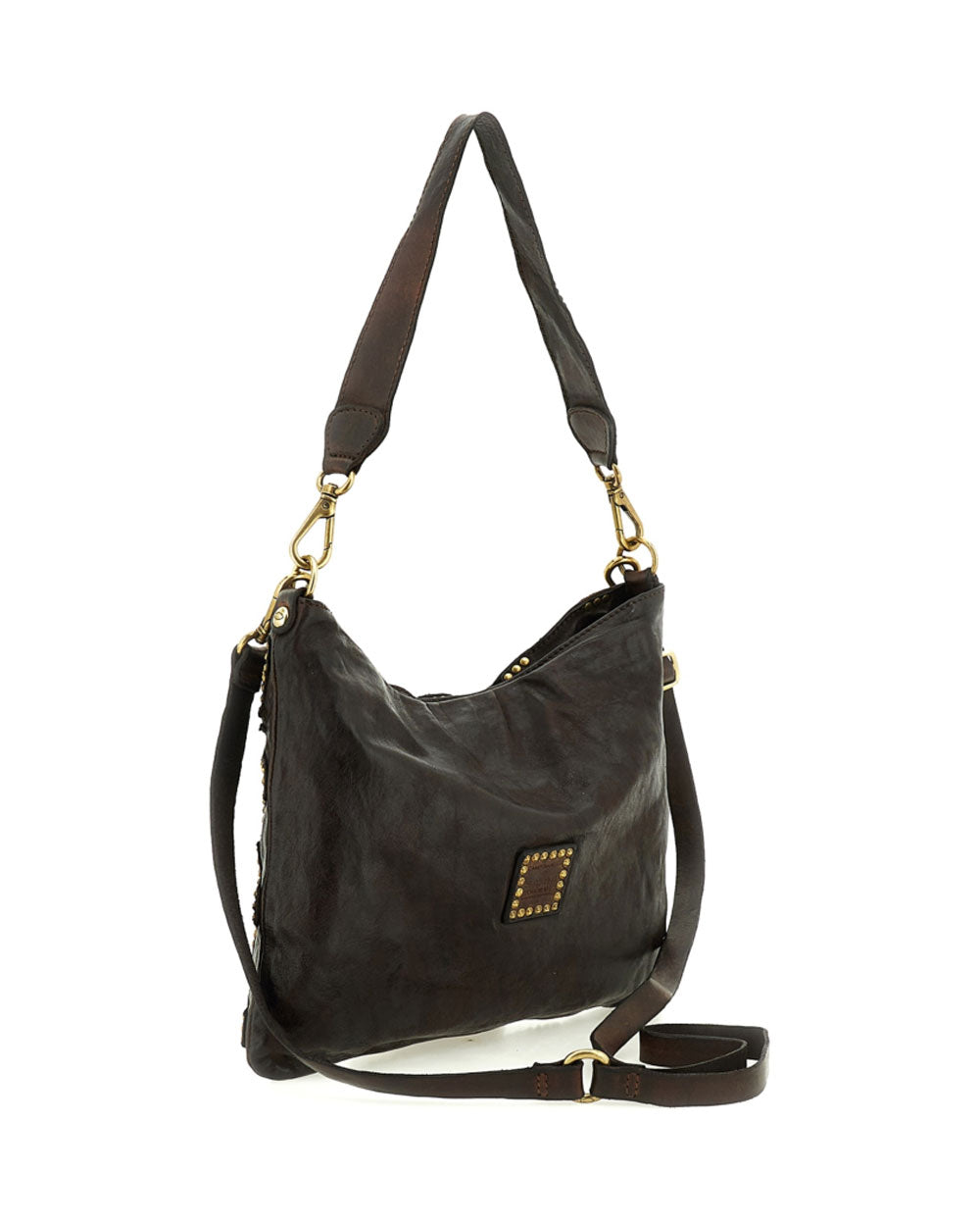 Borsa Campomaggi donna C045790ND X3112 Margot Camiore moro<BR/><BR/> 