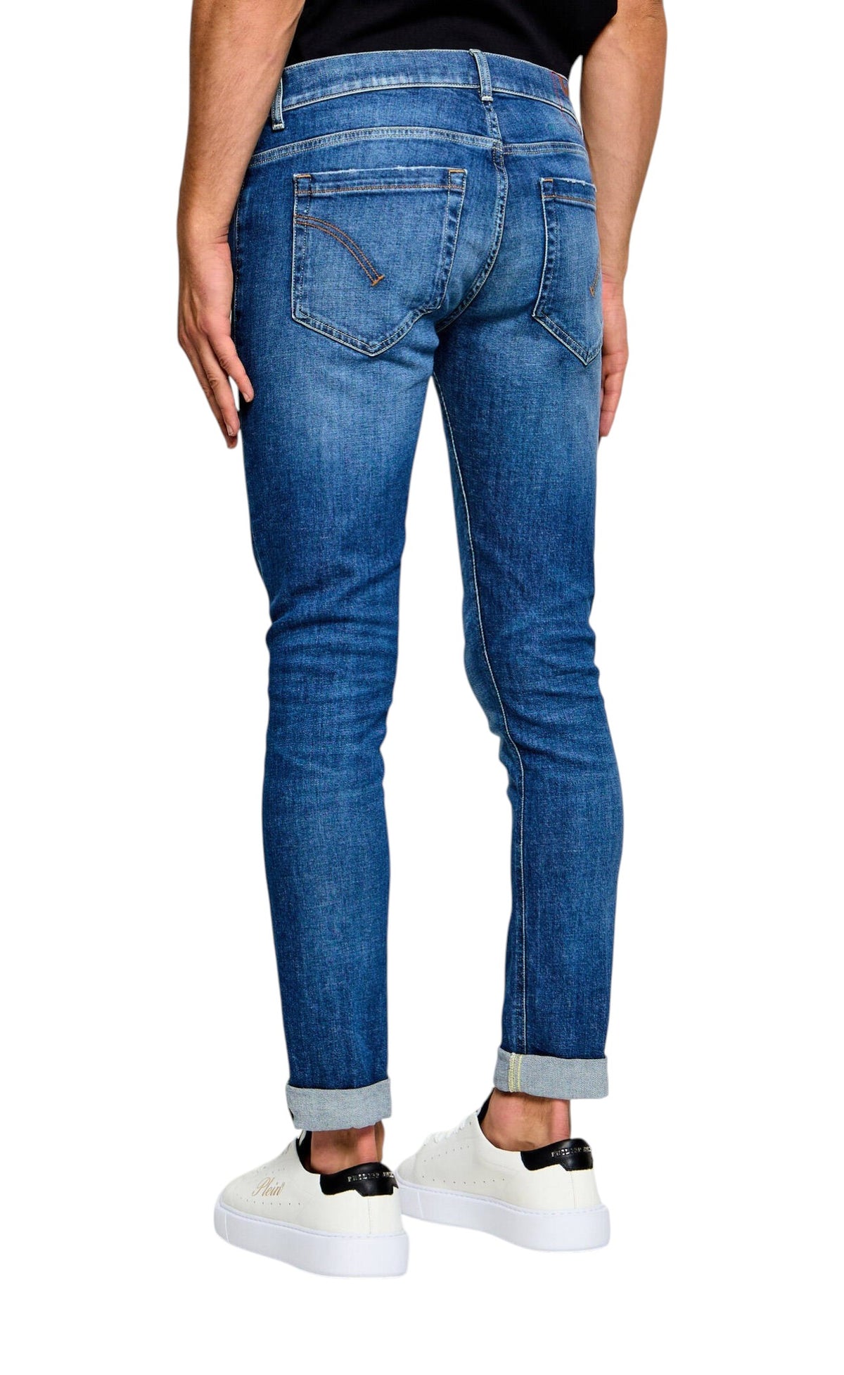 Jeans uomo Dondup UP232 DSK404U J45800 George Blu Denim 