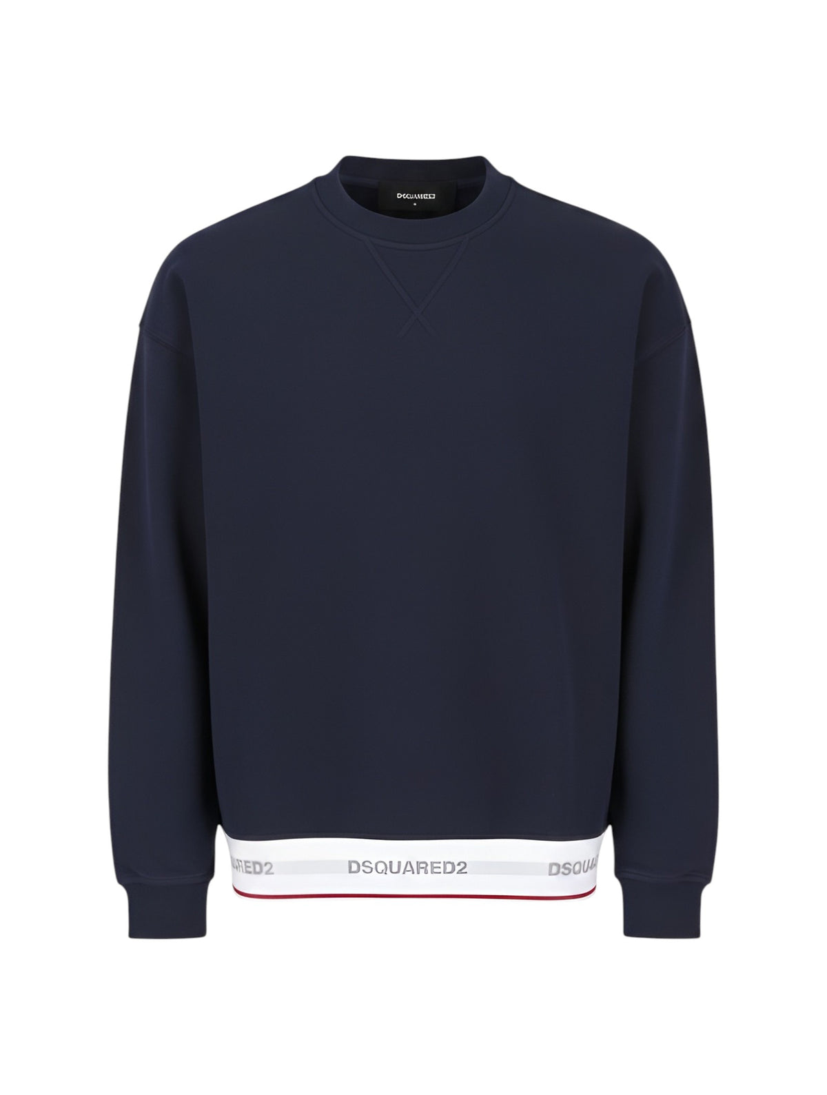Felpa uomo Dsquared2 S74GU0961D25028511 Blu Navy 