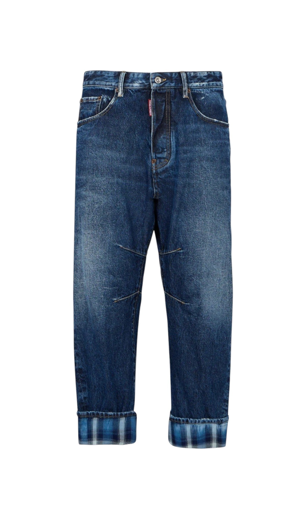 Jeans uomo Dsquared2 S74LB1954S30839470 Kawai Blu Denim 