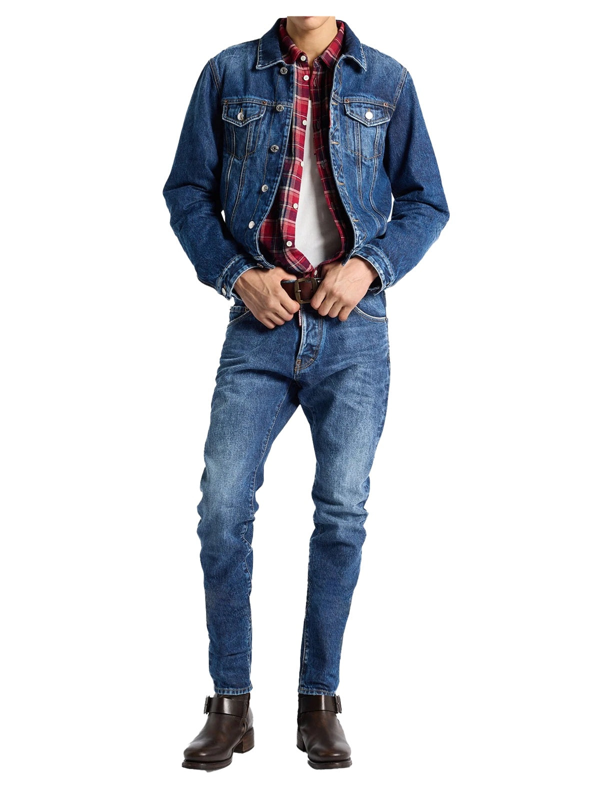 Jeans Dsquared2 uomo S74LB1953 S30839470 denim medio 