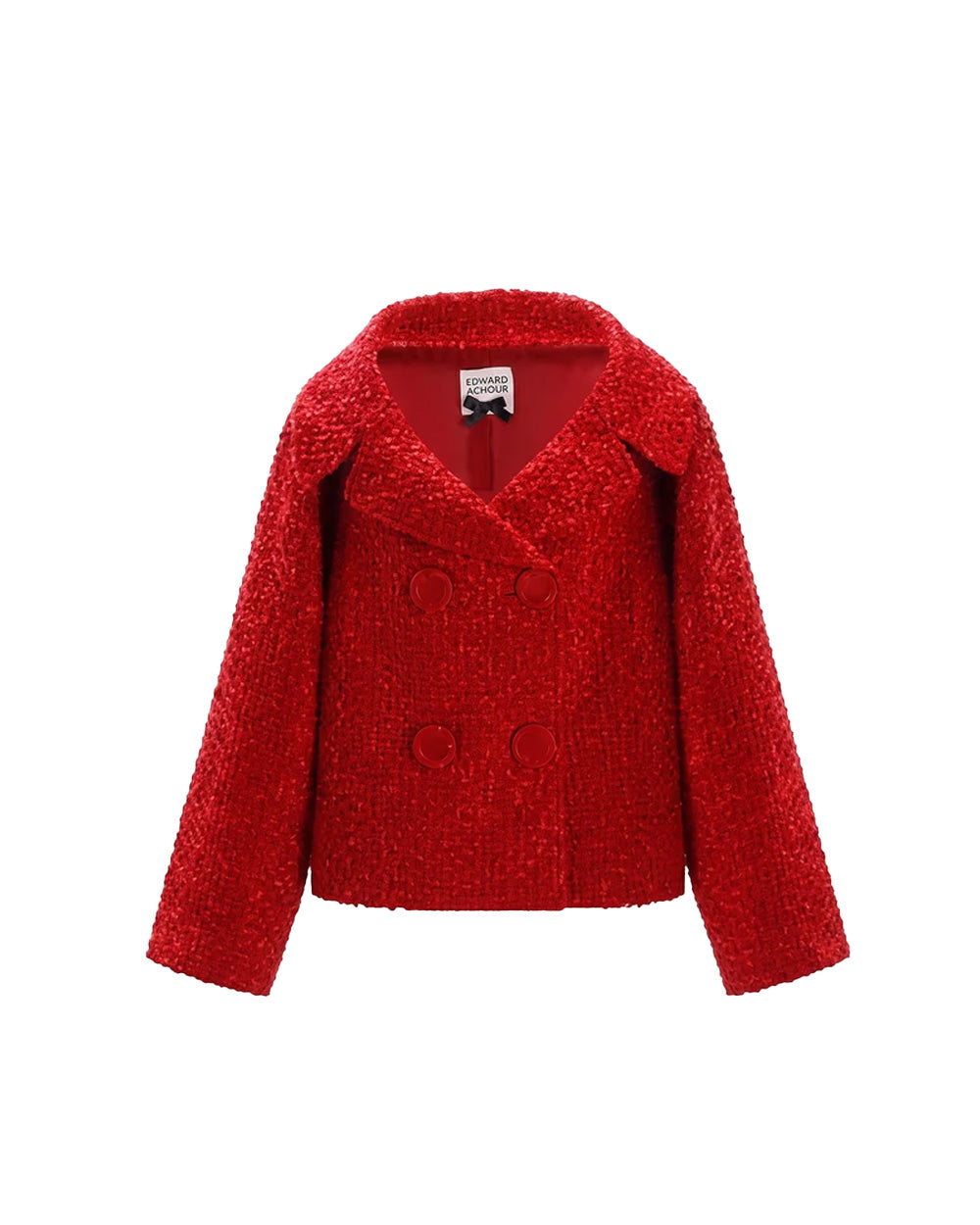 Giacca donna EDWARD ACHOUR PARIS 1101221107 Rossa<BR/> 