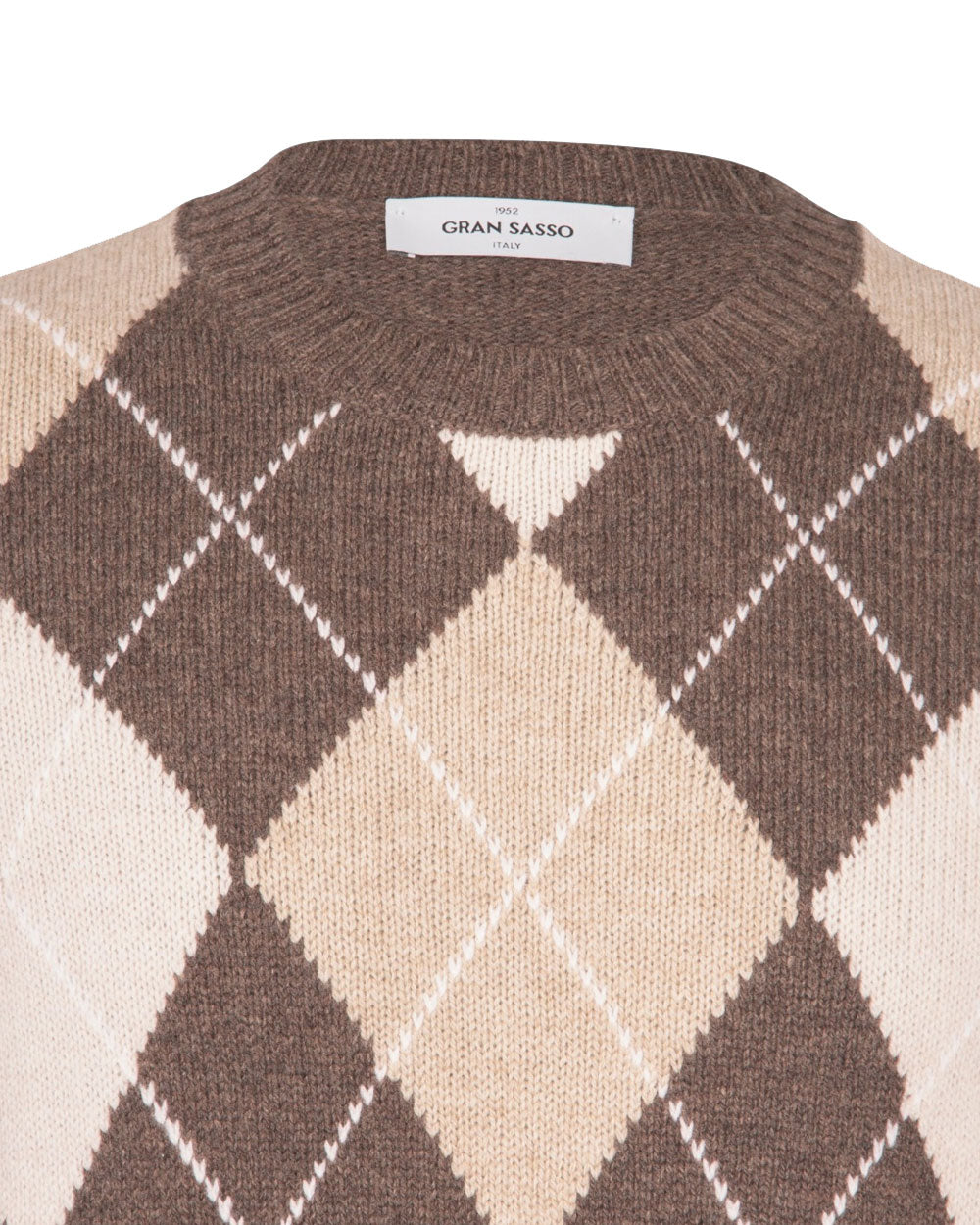 Maglia Gran Sasso uomo 13111 25032 marrone<BR/> 