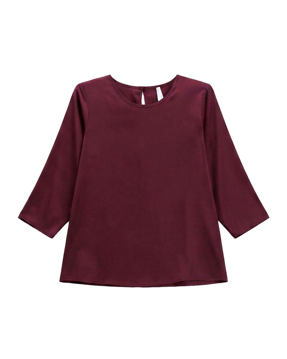 Blusa Imperial Donna CDP0MDG plum noir<BR/> 