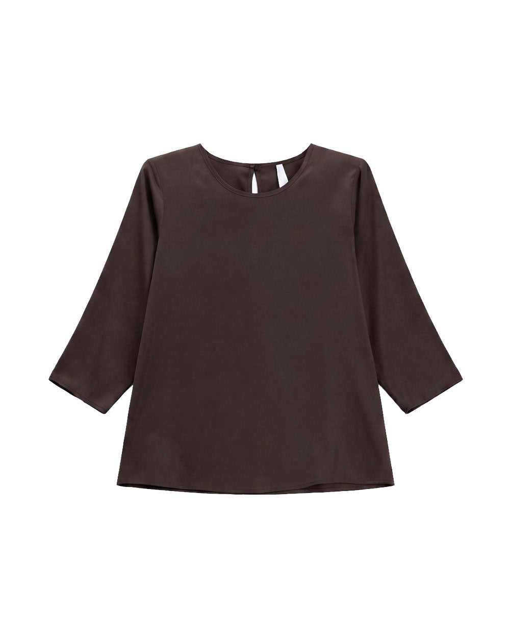 Blusa Imperial Donna CDP0MDG dark coffee 