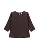 Blusa Imperial Donna CDP0MDG dark coffee