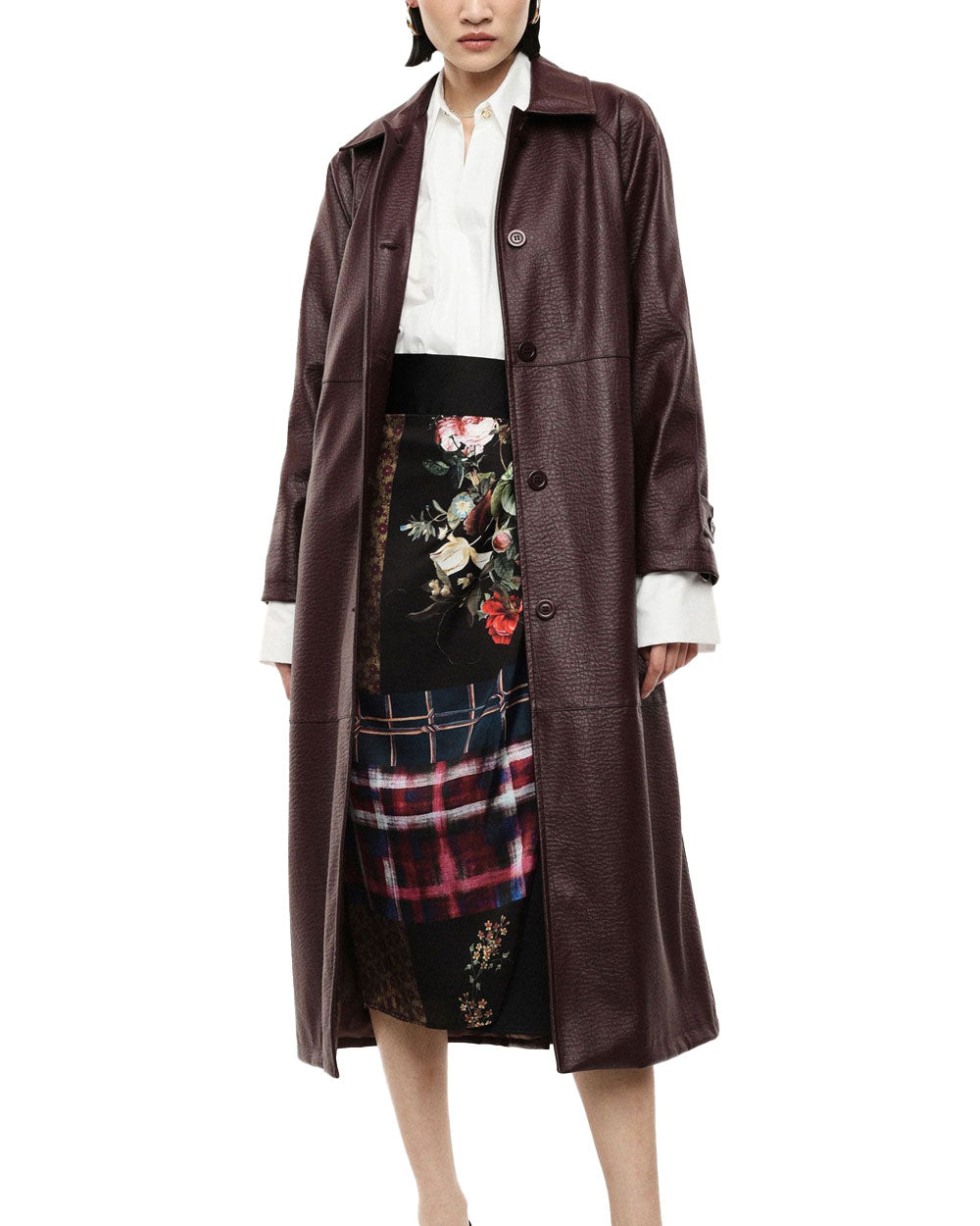 Cappotto Imperial Donna S9990001W bordeaux<BR/> 