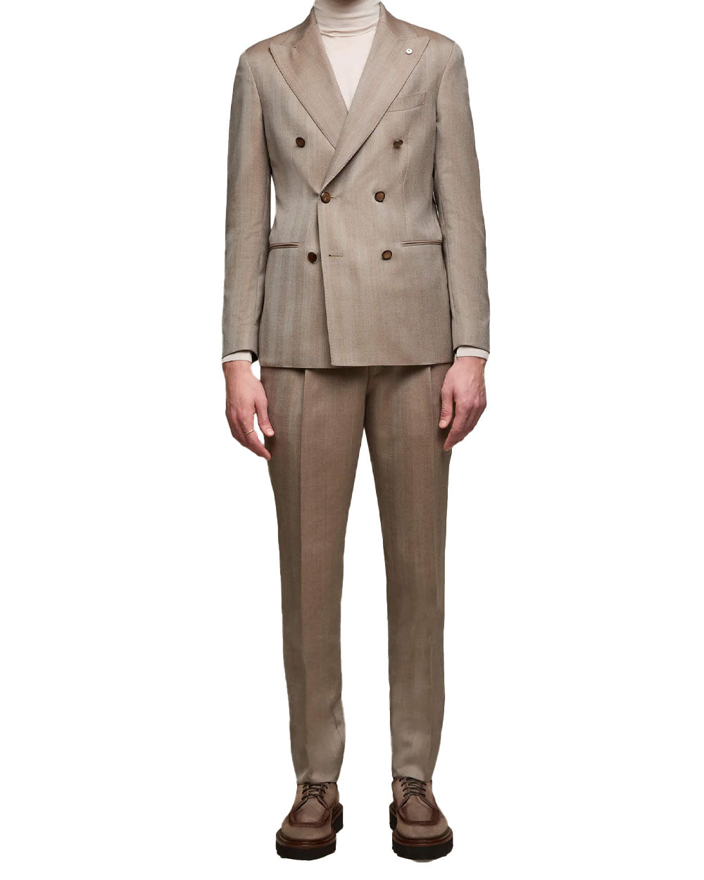 Abito L.B.M.1911 uomo Andrew 63514 3676 sabbia beige 