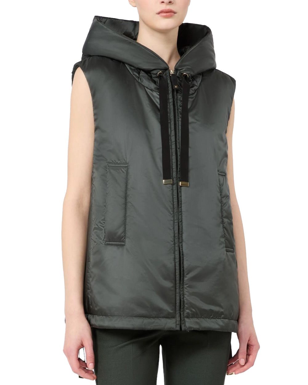Gilet MAX MARA THE CUBE donna GREENGO Verde<BR/> 