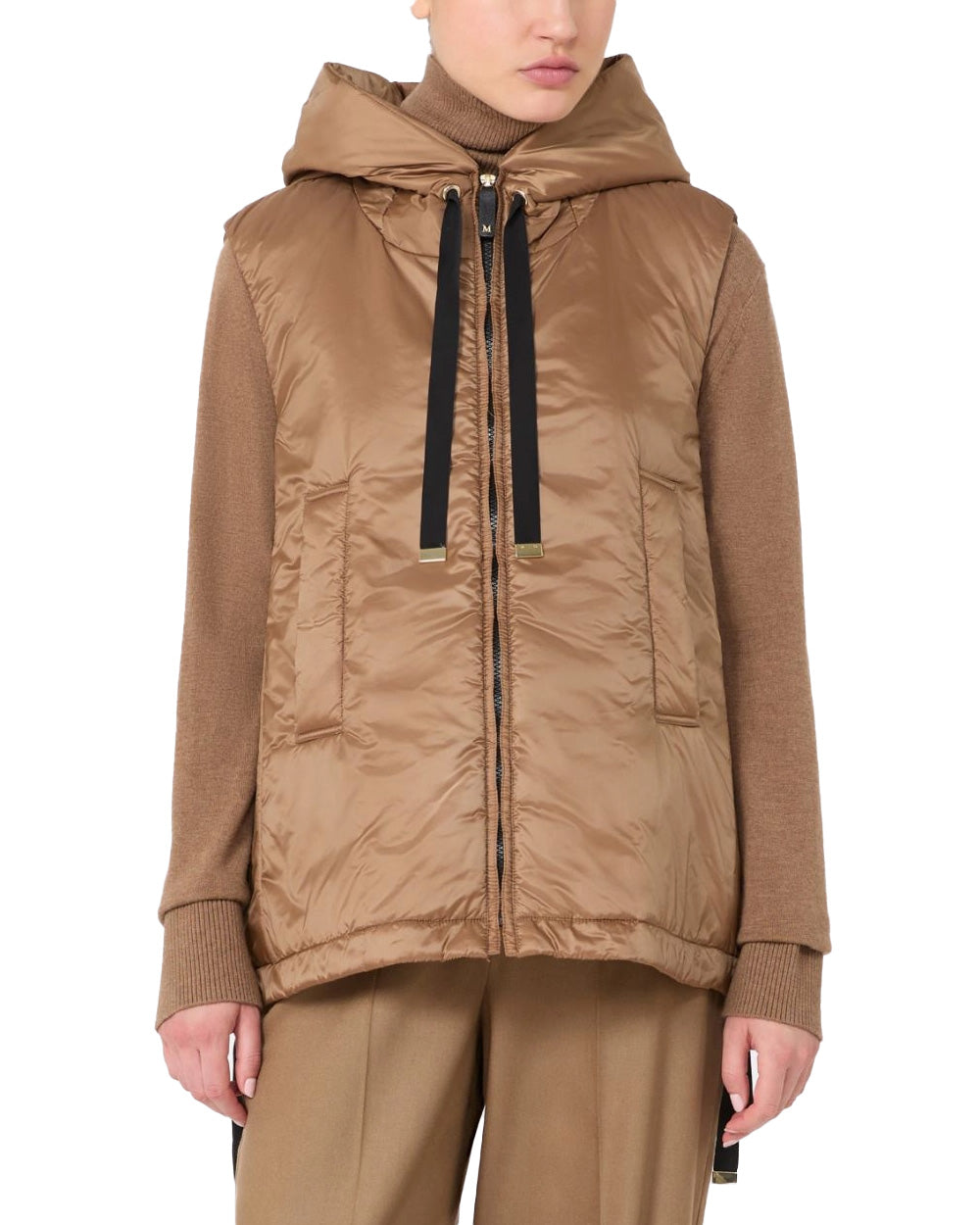Gilet MAX MARA THE CUBE donna GREENGO Caramel 