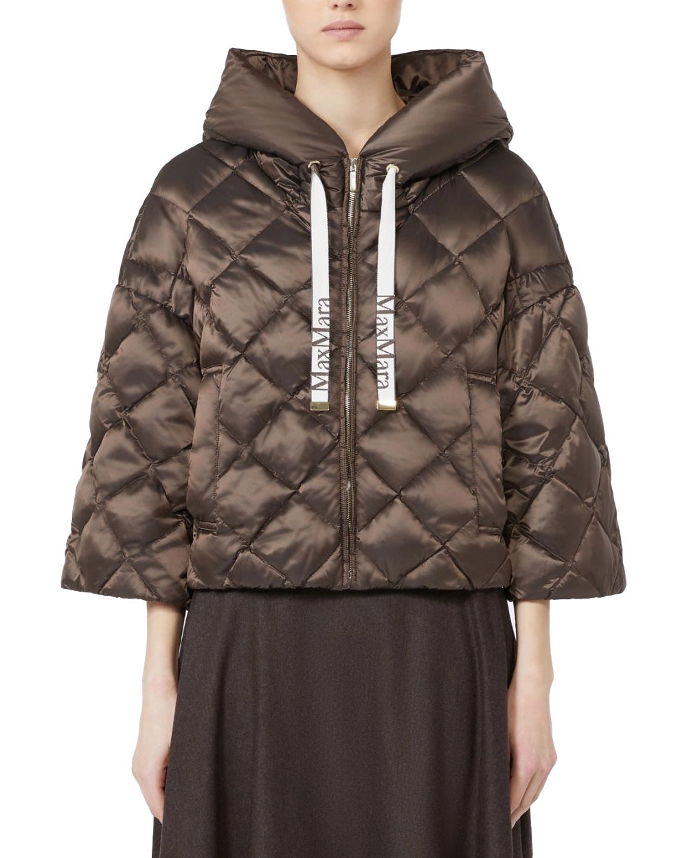 Giubbino MAX MARA THE CUBE donna MTCSISOFT Marrone 