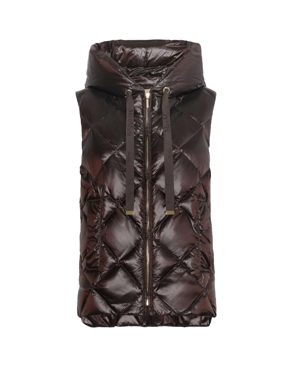 Gilet MAX MARA THE CUBE donna MTCTROPICO Marrone 