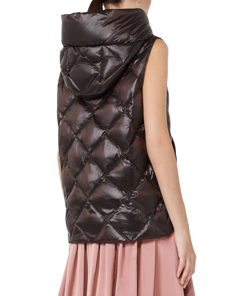 Gilet MAX MARA THE CUBE donna MTCTROPICO Marrone 