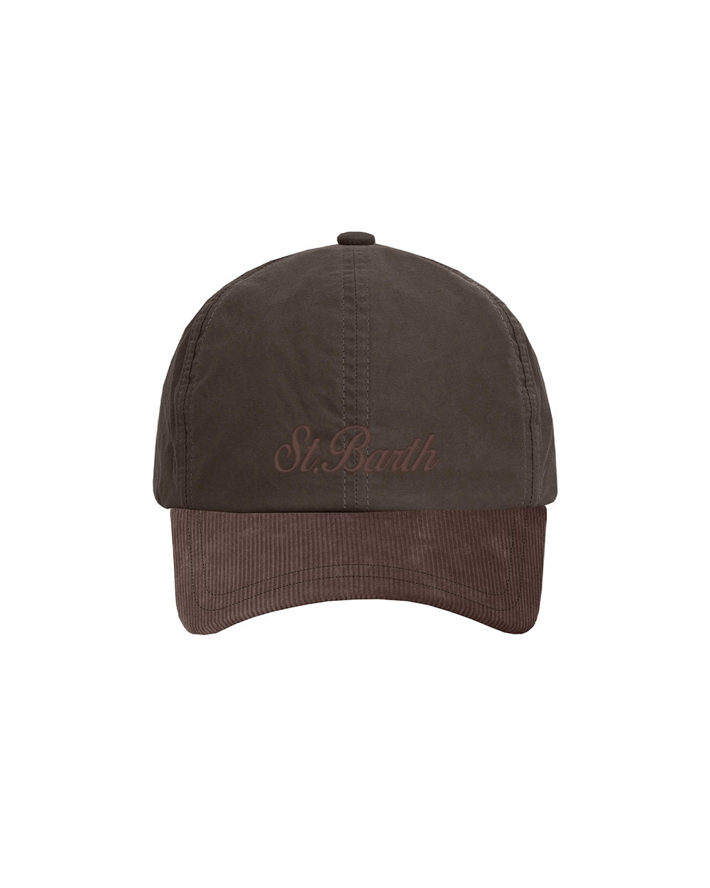Cappello MC2 SAINT BARTH uomo BASEBALLWAXCORDUROY00128M Marrone 