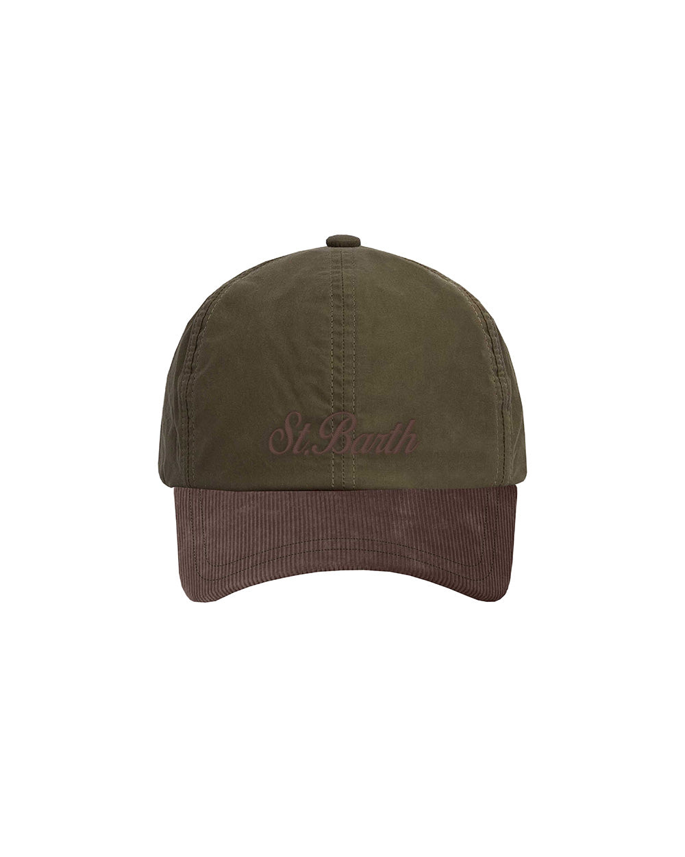 Cappello MC2 SAINT BARTH uomo BASEBALLWAXCORDUROY00131M Verde 
