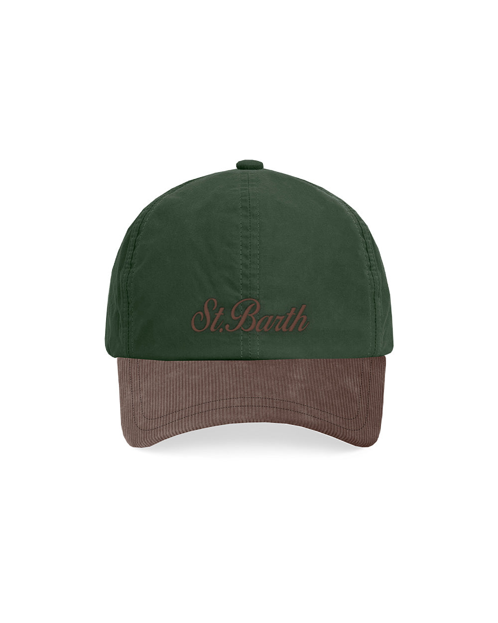 Cappello MC2 SAINT BARTH uomo BASEBALLWAXCORDUROY00169 Verde 