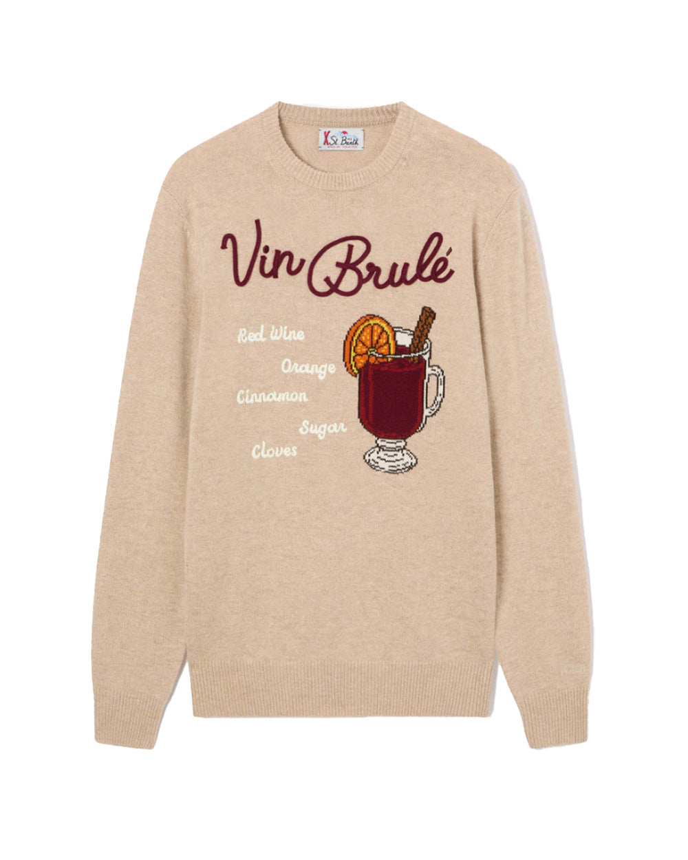 Maglione MC2 SAINT BARTH uomo HERON00407M Beige 