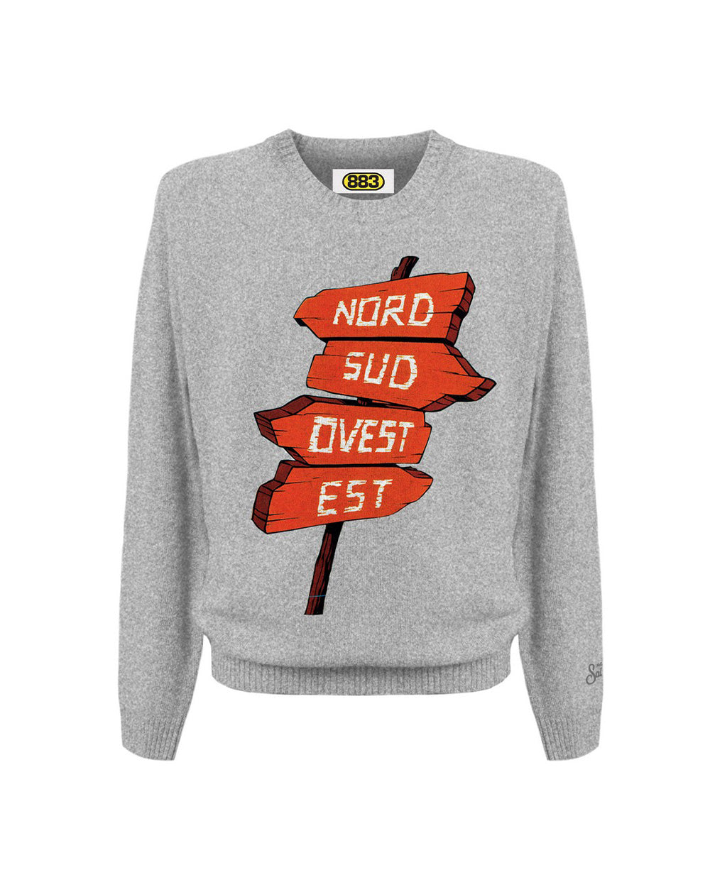 Maglione MC2 SAINT BARTH uomo HERON00676M Grigio 