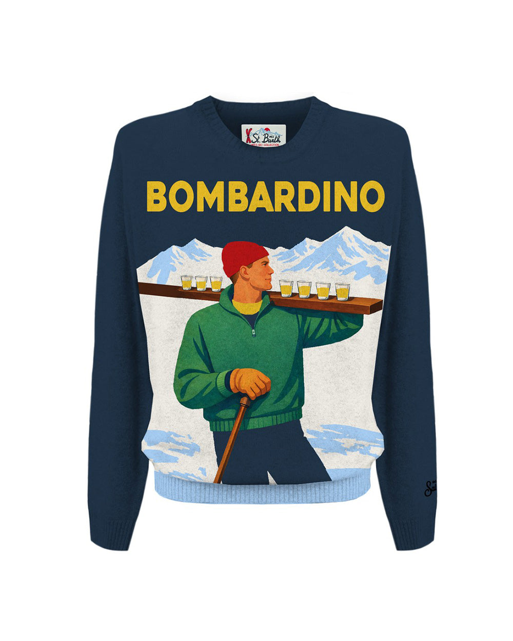 Maglione MC2 SAINT BARTH uomo HERONC03728M Blu 