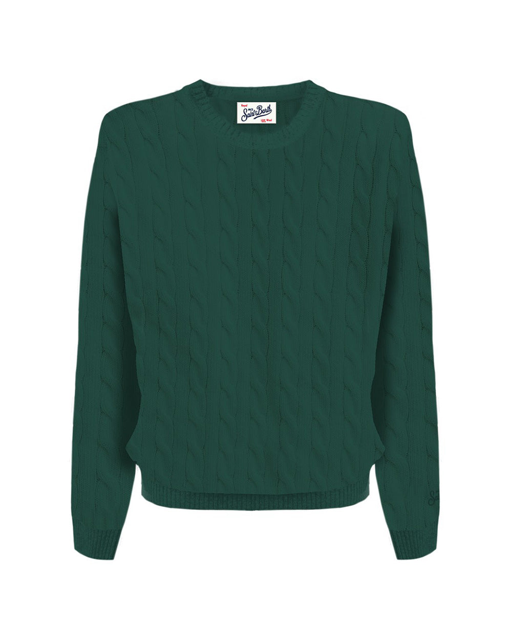 Maglione MC2 SAINT BARTH uomo REGENTBRAIDWOOL00055M Verde 