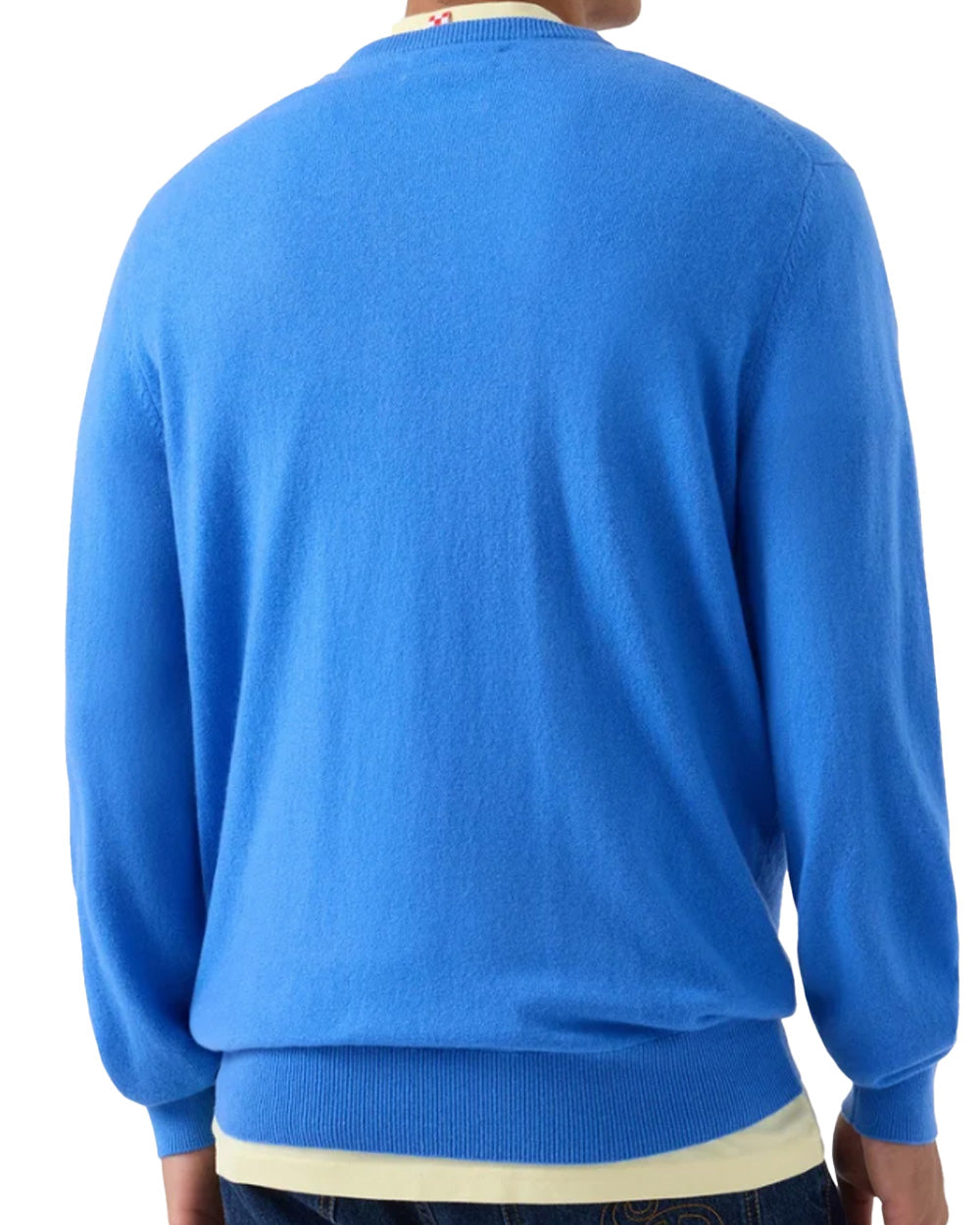Maglione MC2 SAINT BARTH uomo REGENTCASHMERE00275 Blu<BR/> 