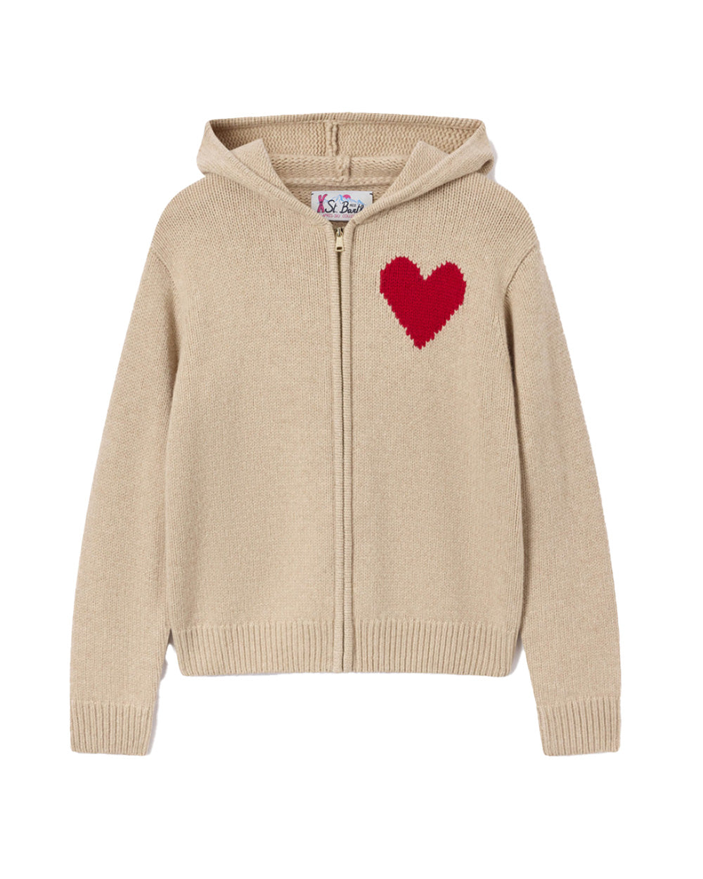 Felpa MC2 SAINT BARTH donna KYLA00251M Beige<BR/> 