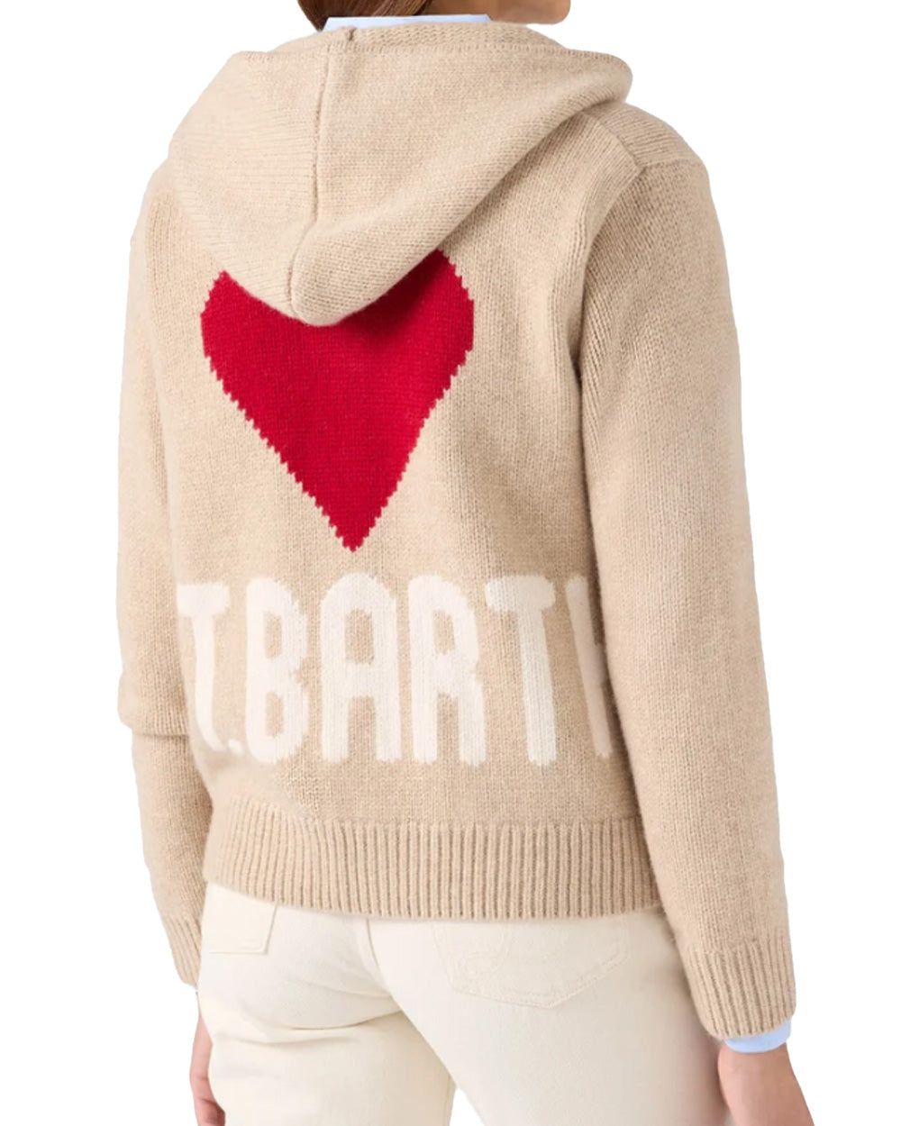 Felpa MC2 SAINT BARTH donna KYLA00251M Beige<BR/> 