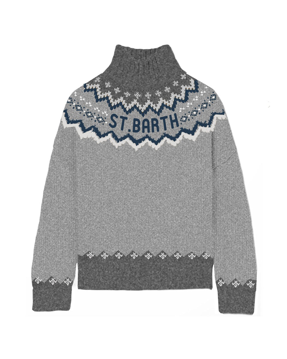 Maglione MC2 SAINT BARTH donna MEGHANNORDIC00413M Grigio 