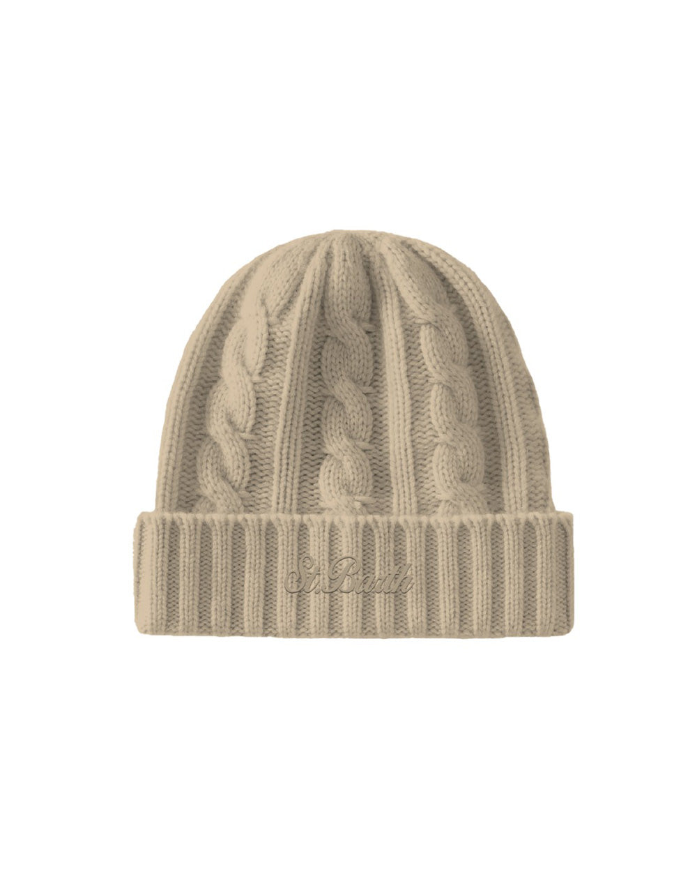 Cappello MC2 SAINT BARTH donna MOSSBRAIDWOOL00027M Beige 