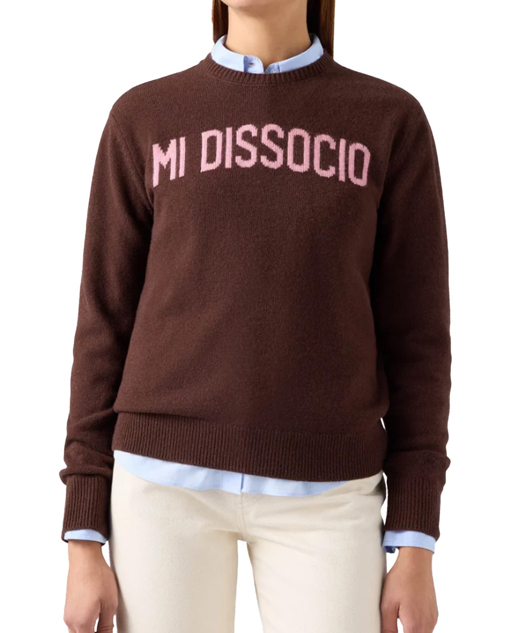 Maglione MC2 SAINT BARTH donna NEWQUEEN02487M Marrone 