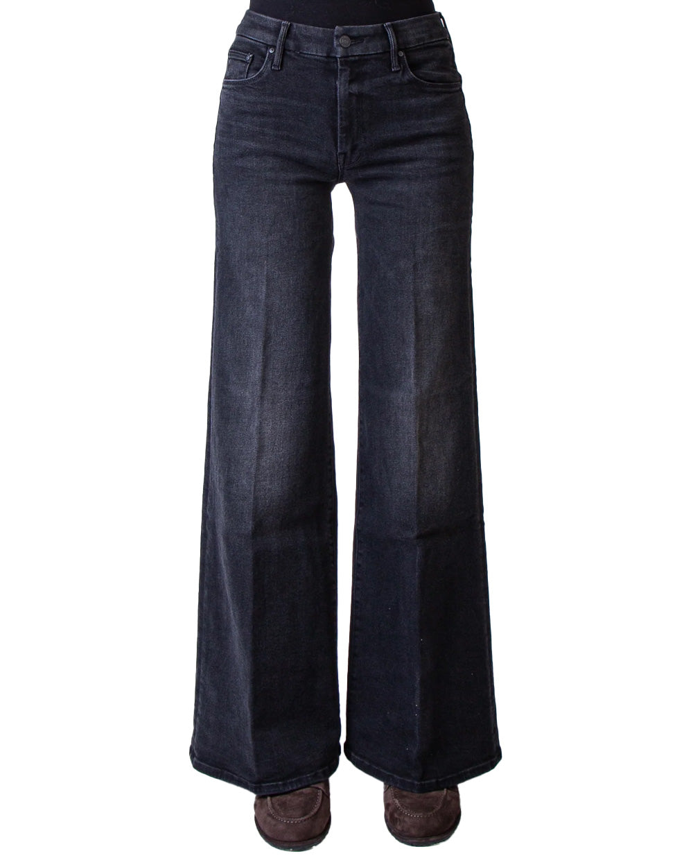 Jeans donna MOTHER WOMAN 104151611 Nero<BR/> 