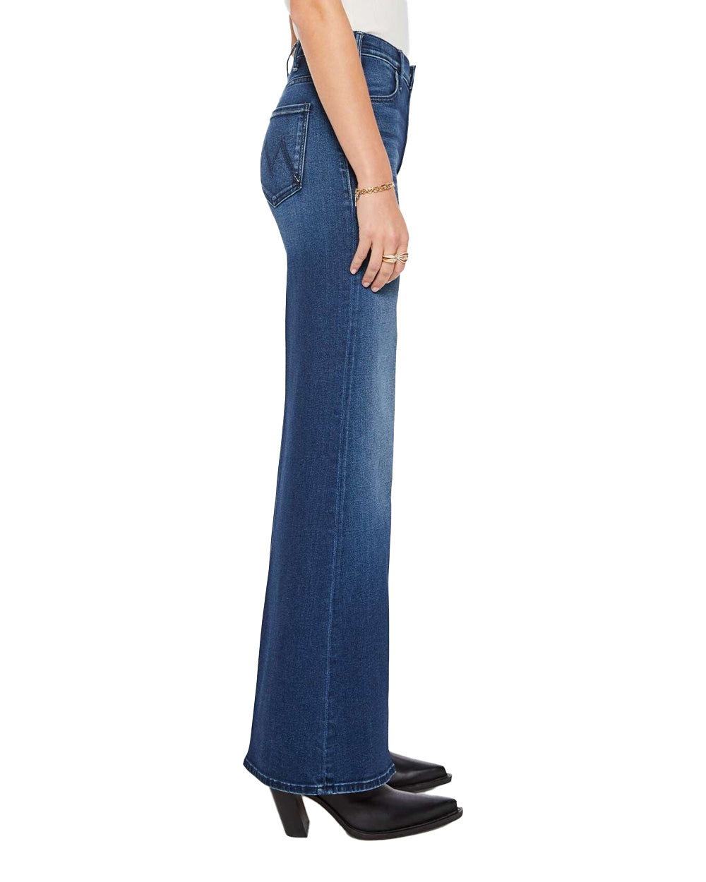 Jeans donna MOTHER WOMAN 105071156 Blu 