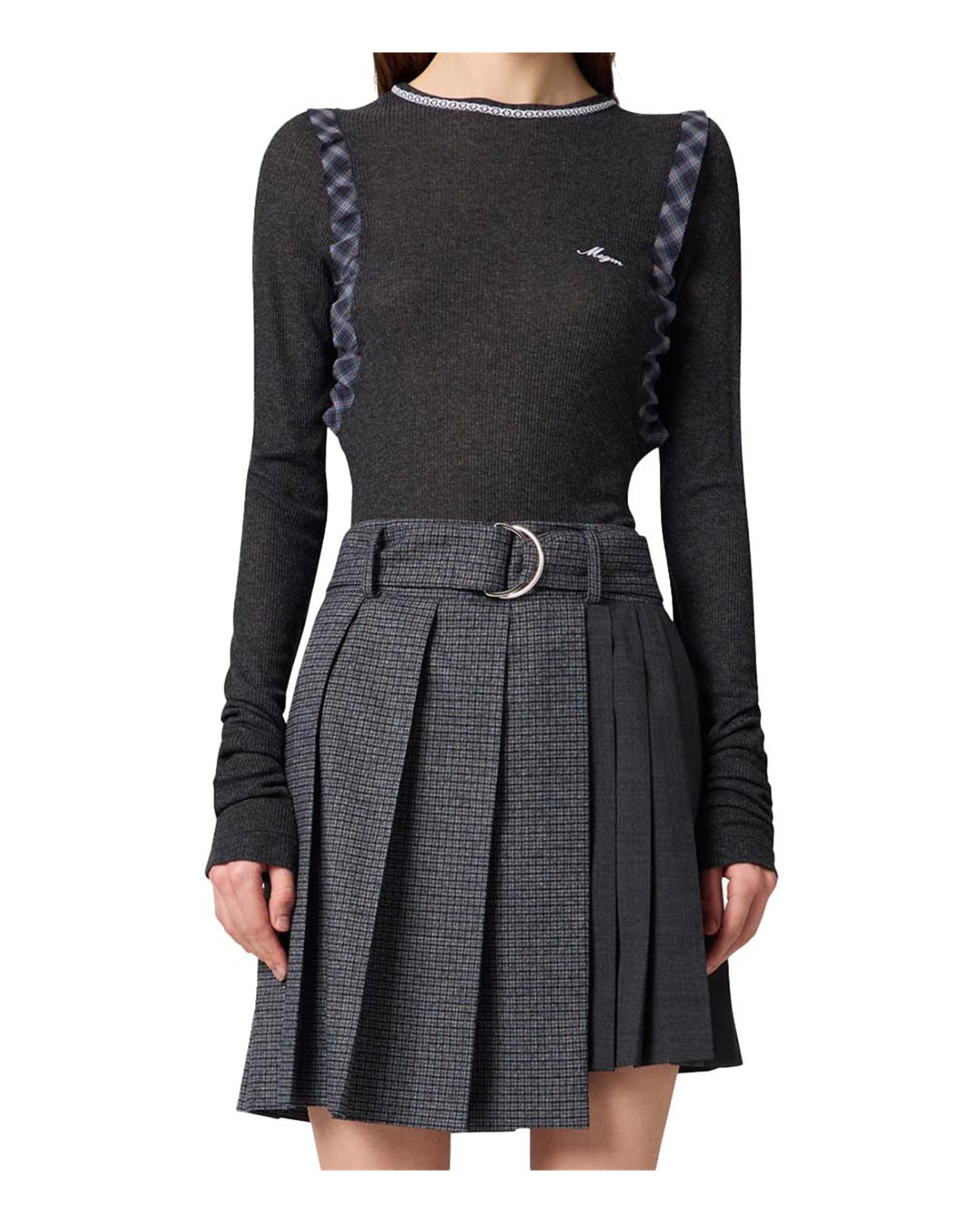 Maglia MGSM donna 4141MDM109 267628 97 grigia 
