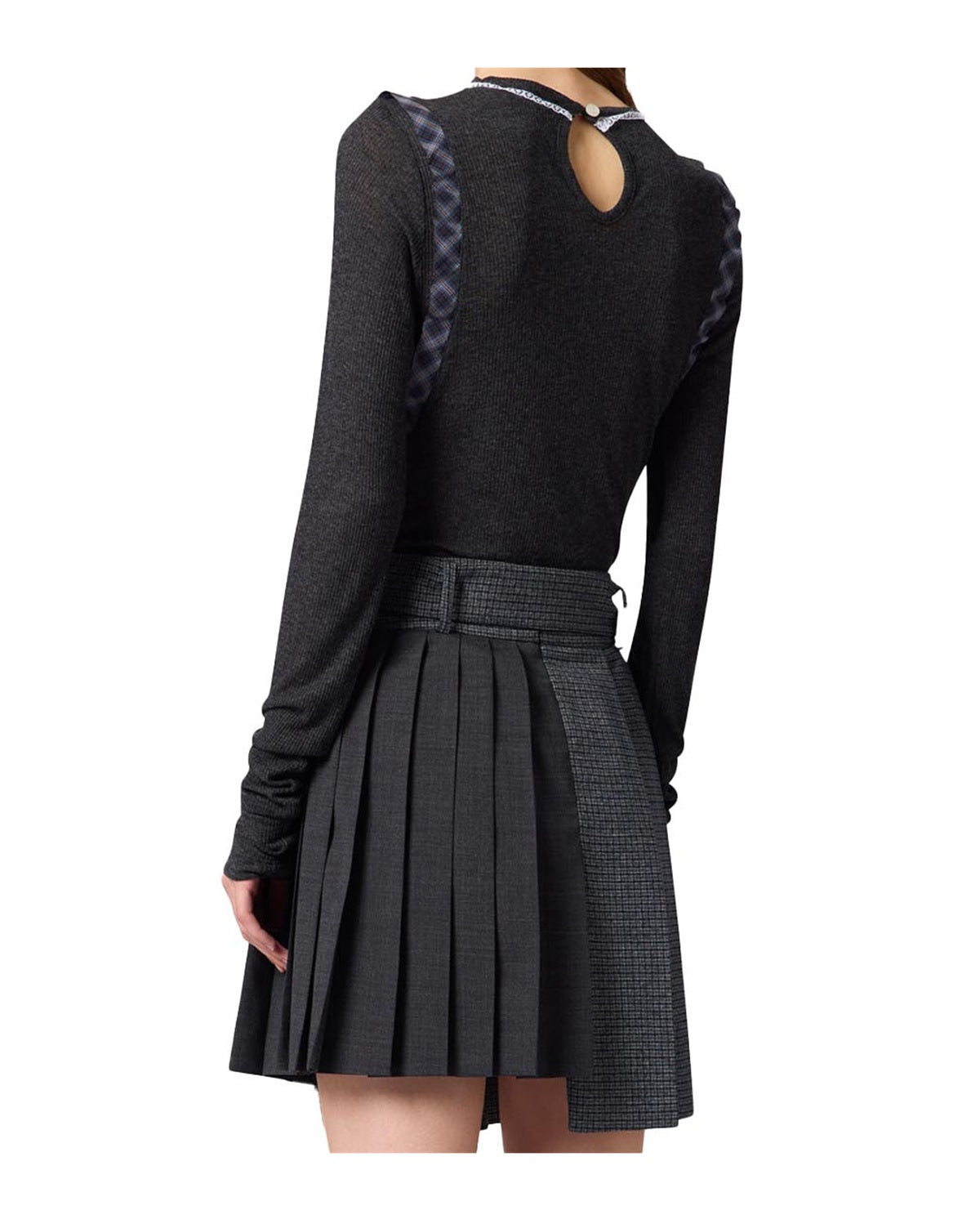 Maglia MGSM donna 4141MDM109 267628 97 grigia 