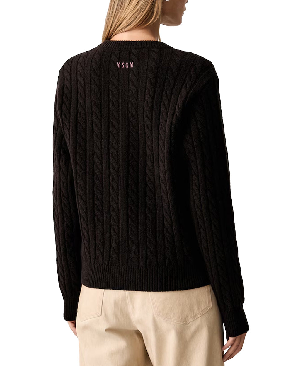 Cardigan MSGM DONNA PRE donna 4141MDM207267758 Marrone 