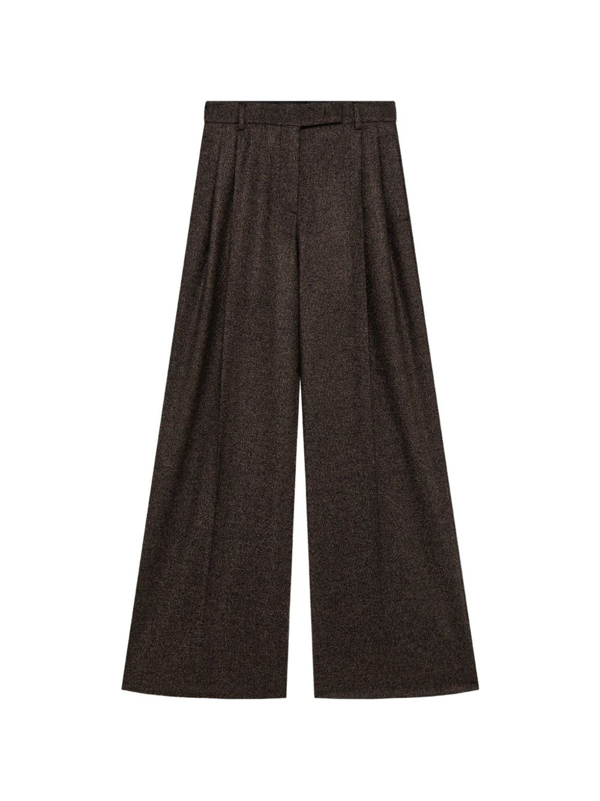 Pantalone MGSM donna 4141MDP04 267610 24 marrone flare 
