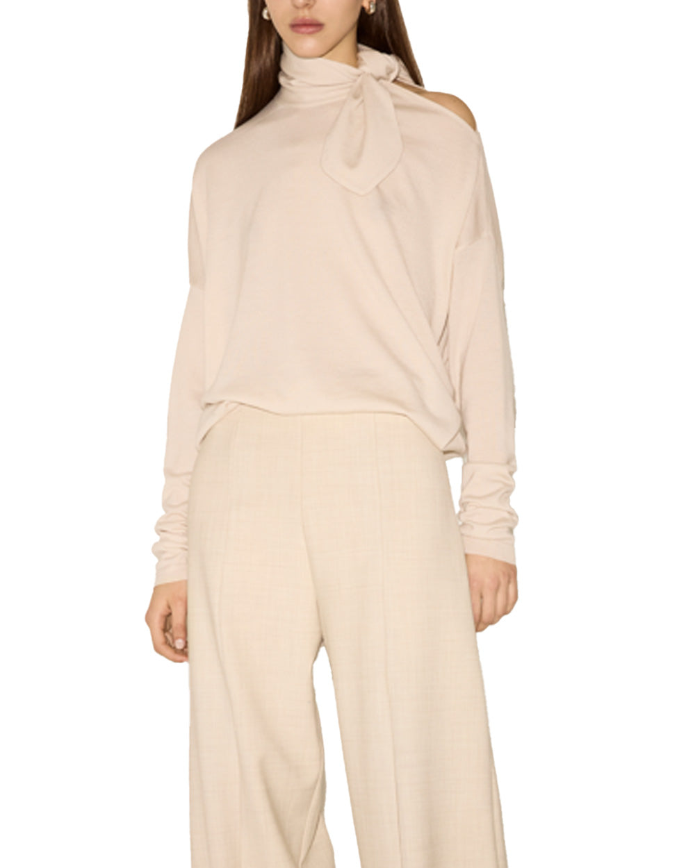 Maglione donna NUDE 1101W26010 Bianco 